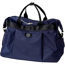 ネイビー ナイロン ボストンバッグ 美品】Modaprincipe軽量ナイロンボストンバッグ ネイビー A4対応